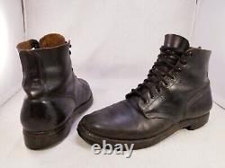 50s Goodyear Combat Tactical Paratrooper Men Boots Size 10b Vietnam USA Army