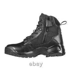 511 Tactical Boots Womens 7 Black Military Combat Side Zipper Nylon Lightweight