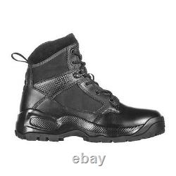 511 Tactical Boots Womens 7 Black Military Combat Side Zipper Nylon Lightweight