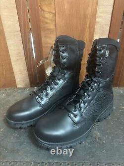 5.11 Evo 8 WP Side-Zip Tactical Boots Black Leather Combat Boots 12312 Size 14