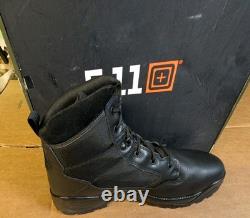 5.11 TACTICAL Ortholite Boots size 14W US Black Lace up Speed 3.0 5 New In Box