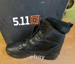5.11 TACTICAL Ortholite Boots size 14W US Black Lace up Speed 3.0 5 New In Box