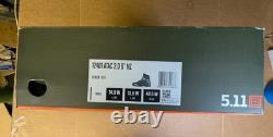 5.11 TACTICAL Ortholite Boots size 14W US Black Lace up Speed 3.0 5 New In Box