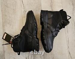 5.11 TACTICAL Ortholite Boots size 7 US Black Lace up Speed 3.0 5 New