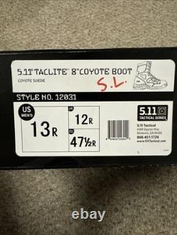 5.11 Tactical 8' Coyote Boot, Style No. 12031