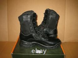 5.11 Tactical A. T. A. C 8 Storm Side Zip Boots Size 10 Black 12004