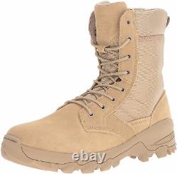 5.11 Tactical Men's Speed 3.0 Coyote Side Zip Combat Military Boots Style 12337