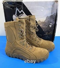 5.5 M Nib Rocky Rkc050 Mens S2v Tactical Military Combat Boots Coyote Brown