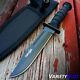 7.5 Military Tactical Combat Knife With Sheath Survival Hunting Bowie Fixed Blade