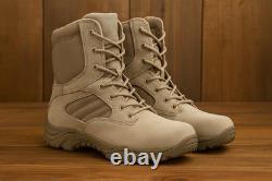 7 Bates Tactical Military Combat Boots Desert Tan Size 10.5