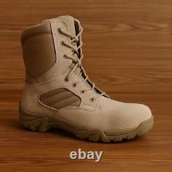 7 Bates Tactical Military Combat Boots Desert Tan Size 10.5