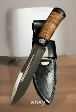 A&R Zlatoust Knife Birch Scorpion Hunting Tactical Military Combat Russian Knife