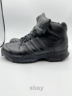 Adidas GSG-9.4 U43381 Men's Tactical Full-Grain Black Leather Boots size 9 Men