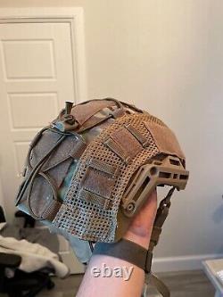 Airsoft Tactical Helmet Paintball Military Combat Fast PJ Style Shooting Extras