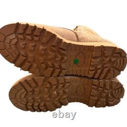 Altama Combat Boots Vibram Sole Tan Suede & Nylon 12W USA Military Tactical NWOB