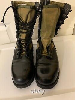 Altama Mens 8R Green Tan Ripple Military Tactical Army Combat Leather Boot