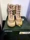 Altama Vengeance Side Zip Tan Leather Tactical Boots Military 305302 Size 11 R