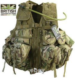 Army Combat Military Tactical Assault Vest Surplus Aqu Bladder Hydration Pack