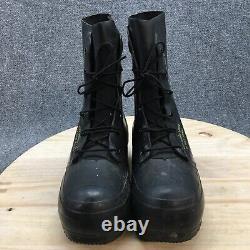 BATA Boots Mens 9 R Military Combat Tactical Black Lace Up Extreme Cold Weather