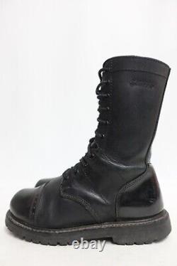 BATES 11 Paratrooper Side-Zip Black 9 W Wide Tactical Military Combat Boots