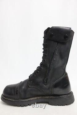 BATES 11 Paratrooper Side-Zip Black 9 W Wide Tactical Military Combat Boots