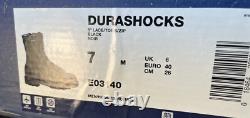 BATES 8 Durashocks Side Zip Black Tactical Military Non-Slip Boots Men's 7 NIB