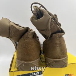 BELLEVILLE Hot Weather Steel Toe TACTICAL BOOTS Coyote C312ST Men's Size 11 Wide