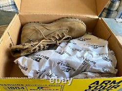 BELLEVILLE Hot Weather Steel Toe TACTICAL BOOTS Coyote C312ST Military NEW 9.5