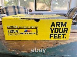 BELLEVILLE Hot Weather Steel Toe TACTICAL BOOTS Coyote C312ST Military NEW 9.5