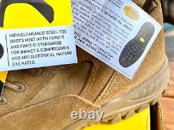 BELLEVILLE Hot Weather Steel Toe TACTICAL BOOTS Coyote C312ST Military NEW 9.5