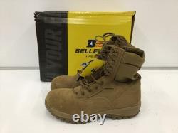 BELLEVILLE Military/Tactical Boot, 13 Size, R, Steel, 1 PR, c312st