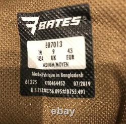 Bates Boots 7013 Mens Coyote Shock FX Mid Cut Tactical Boots 10M US NWOT