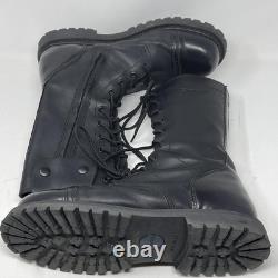 Bates Boots Mens 12 Wide Black Tactical Combat Jump Side Zip Military Lace Up