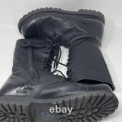 Bates Boots Mens 12 Wide Black Tactical Combat Jump Side Zip Military Lace Up