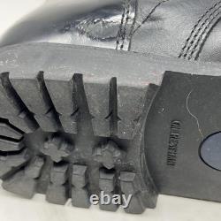 Bates Boots Mens 12 Wide Black Tactical Combat Jump Side Zip Military Lace Up