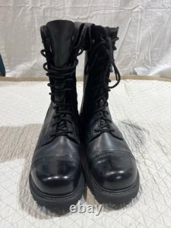 Bates Paratrooper Tactical Work Jump Boot Cap Toe E02184 Side Zip Mens Sz 10.5
