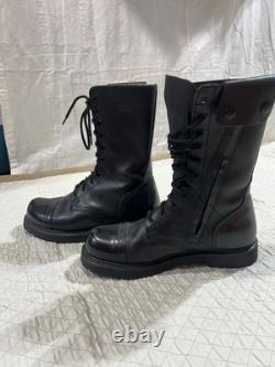 Bates Paratrooper Tactical Work Jump Boot Cap Toe E02184 Side Zip Mens Sz 10.5