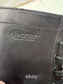 Bates Paratrooper Tactical Work Jump Boot Cap Toe E02184 Side Zip Mens Sz 10.5