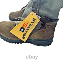 Belleville 600 Military Tactical Boots Mens 14W Wide USA Made Vibram Sole New