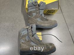 Belleville Boots Mens 12W Sage Green Tactical Steel Toe Side Zip Military 610ZST