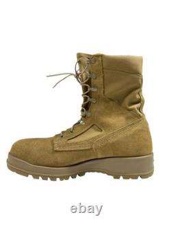 Belleville C300 ST Steel Toe Boots 11.5 R Military Tactical Combat Workwear Tan