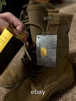 Belleville Combat Tactical Military Boots female Size 6 Regular Coyote