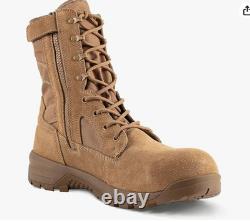 Belleville Hot-Weather Side-Zip Composite Safety Toe Tactical Boots for Men