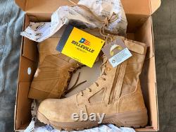 Belleville Hot-Weather Side-Zip Composite Safety Toe Tactical Boots for Men