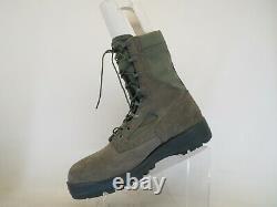Belleville Sage Green Suede Steel Toe Combat Military Tactical Boots Men Sz 12 R