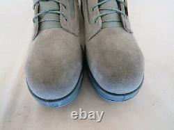 Belleville Sage Green Suede Steel Toe Combat Military Tactical Boots Men Sz 12 R