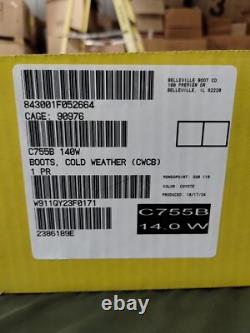 Belleville TACTICAL MILITARY BOOTS XCW Size 14 Wide New In Box
