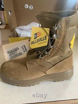 Belleville Tactical Coyote Brown 11.5 R Combat Army Boots AR670-1 AHWC Vibram