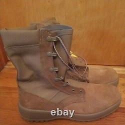 Belleville Tactical Coyote Brown 9.5 R Combat Army Boots AR670-1 AHWC Vibram