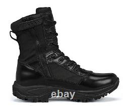 Belleville Tactical Research Men 8 Hot Weather High Shine Side-Zip Boot TR908Z